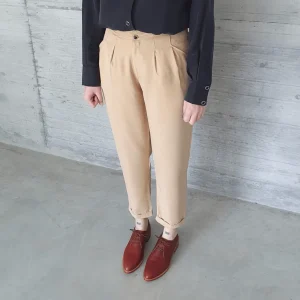 AVA Camel Lyocell-Hose