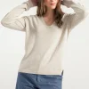Baumwolle Damenpullover Arianna Beige