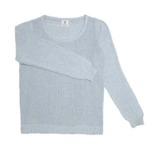 Baumwollpullover Grazia Mittelmeerblau