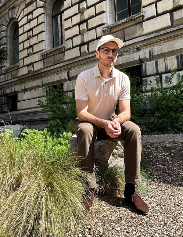 Beige Regular Poloshirt