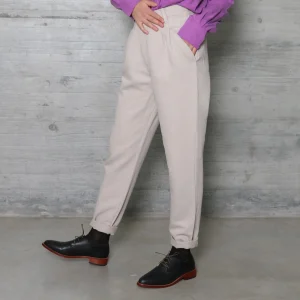 BILLIE taupefarbene Hose