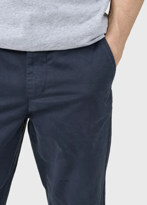 Chino Bio-Baumwolle Chino Allan Twill Navy