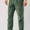 Cord-Chinohose Grün