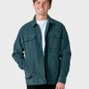 Cordsamt-Overshirt Niklas Grün