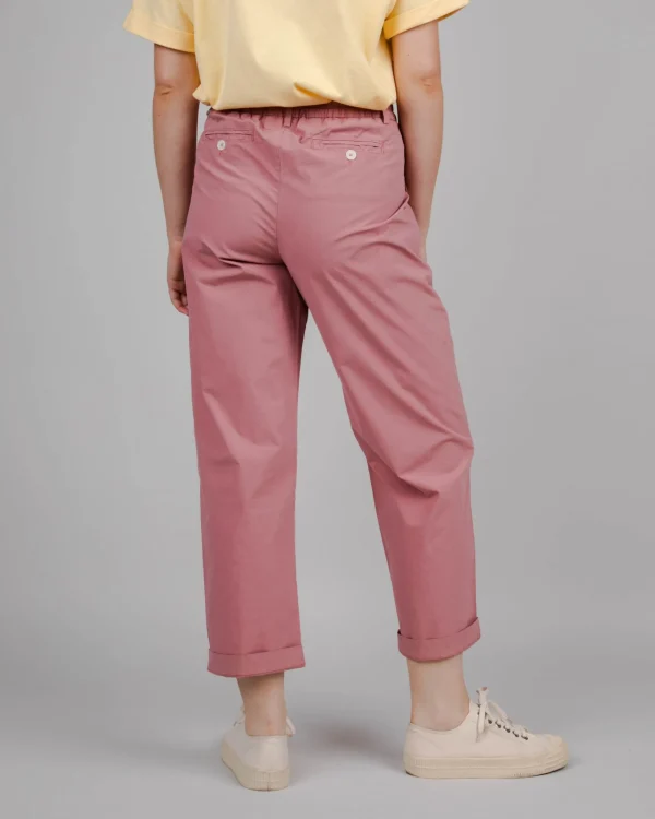 Damen Chinohose Rosa