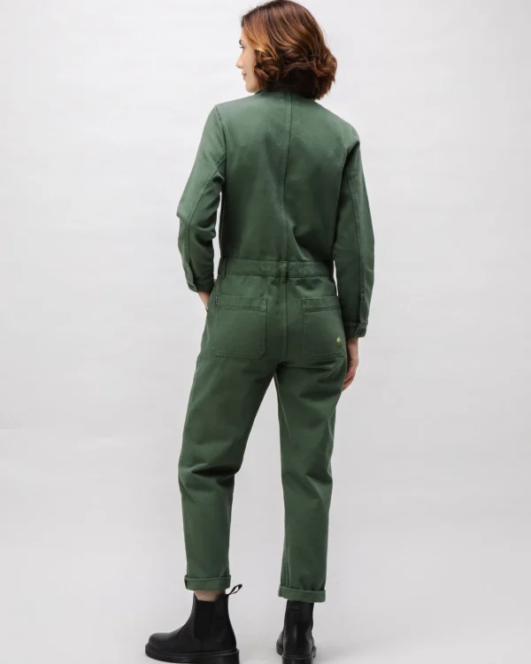 Damen grüne Boiler Suit