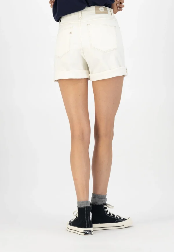 Damen Jeansshorts Marylin Off-White