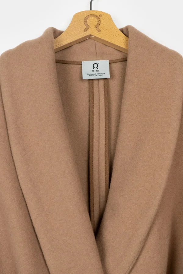 Damen Kimonomantel Ginko beige