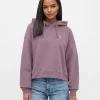 Damen Oversized Hoodie Astrodust Lavender