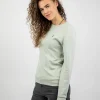 Damen Sweatshirt aus Bio-Baumwolle TreeSweater Light Green