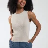 Damen Tanktop Gianna Beige