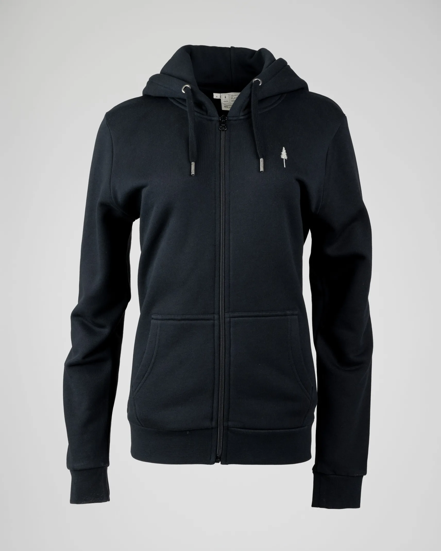 damen_treehoodie_zip_schw_1.webp Damen Treehoodie Zip Schwarz
