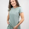 Damen T-Shirt aus Bio-Baumwolle Treeshirt Turquoise