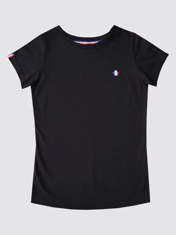 Damen T-Shirt L'Authentique Schwarz