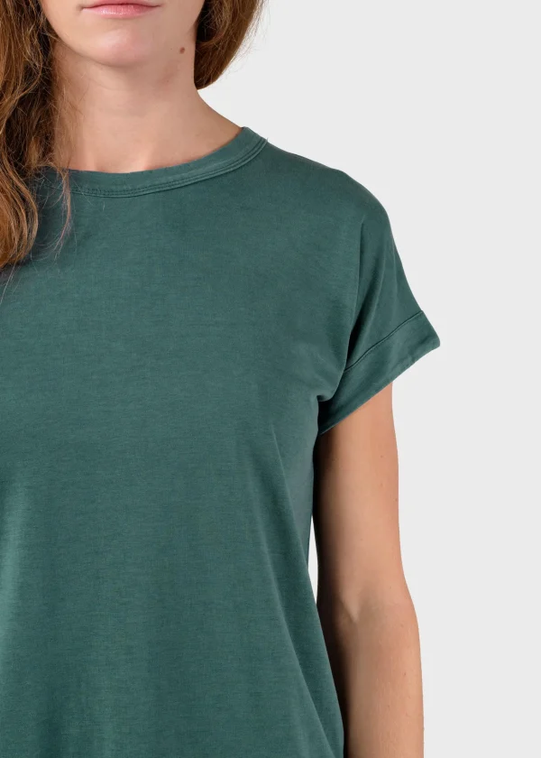 Damen T-Shirt Sigrid Moss Green