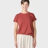 Damen T-Shirt Sigrid Terracotta