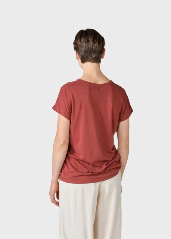 Damen T-Shirt Sigrid Terracotta