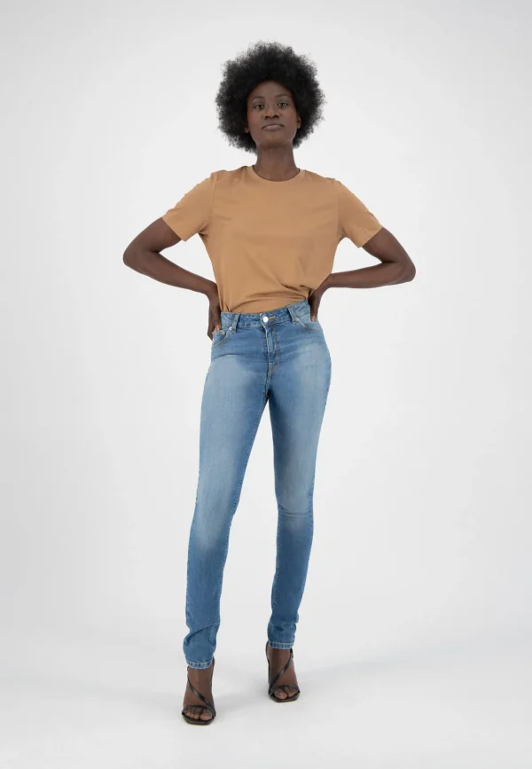 Damenjeans Skinny Hazen Fan Stone