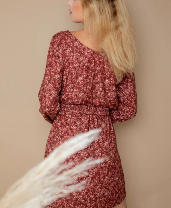 Damen-Kleid Cyrielle Sepia