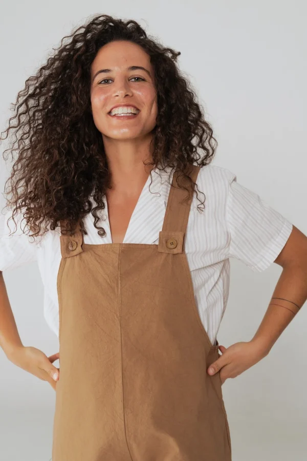 Damen-Overall Nazare Terracotta