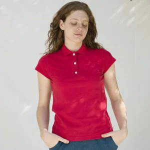 Damen-Poloshirt Rita Rot