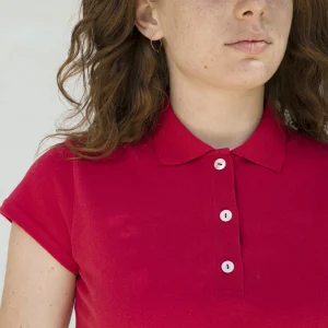 Damen-Poloshirt Rita Rot