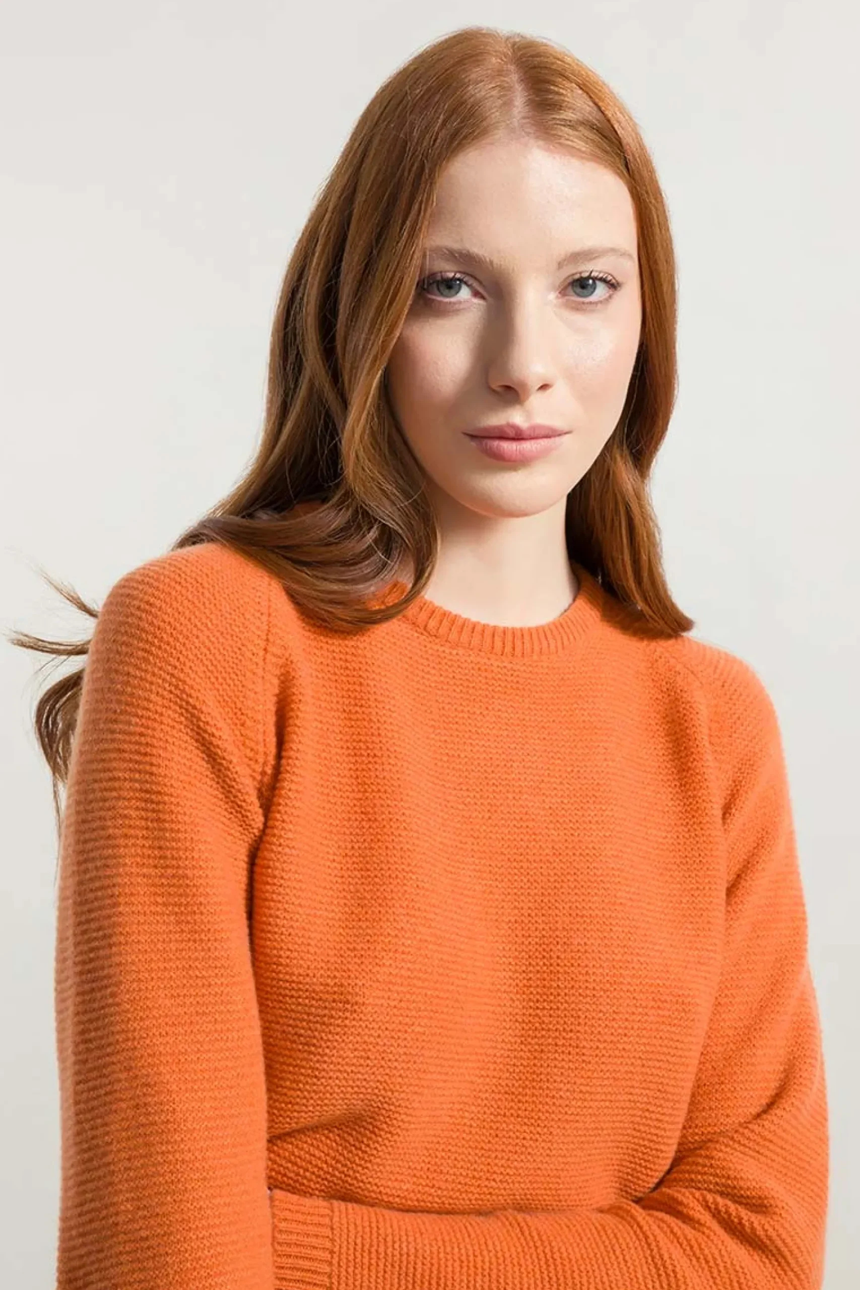 damenpullover_aus_recycel_1.webp Damen-Pullover aus recycelten Kaschmir Giulietta Pumpkin