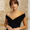 Elegantes schwarzes Top Colette