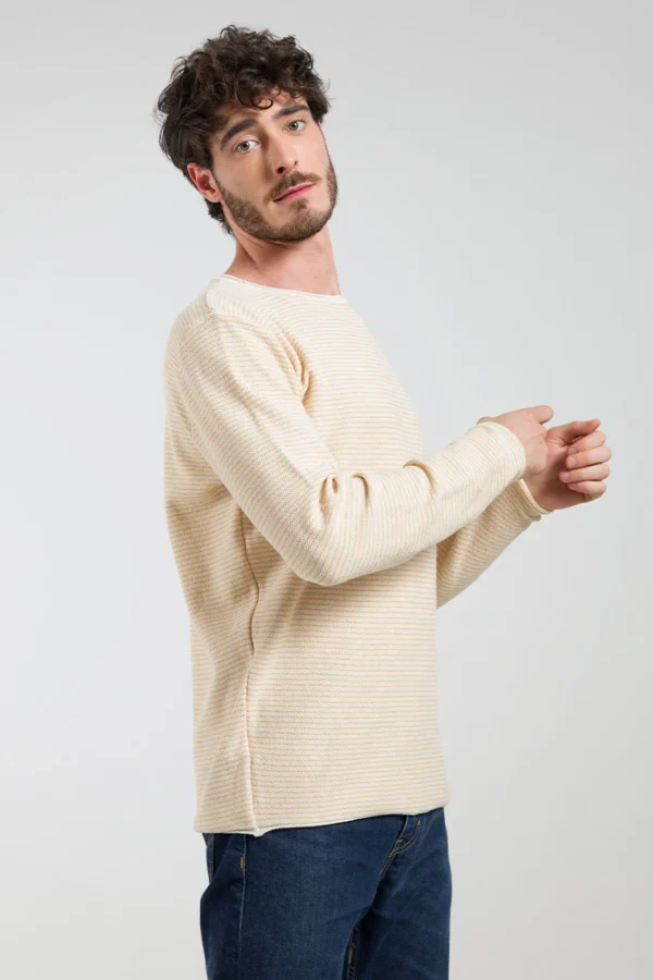 Feiner Herrenpullover aus Bio-Baumwolle Noa