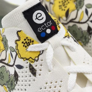Flowers Yellow Sneakers