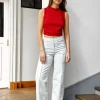 Gerade Damenjeans Cameron Himmelblaue