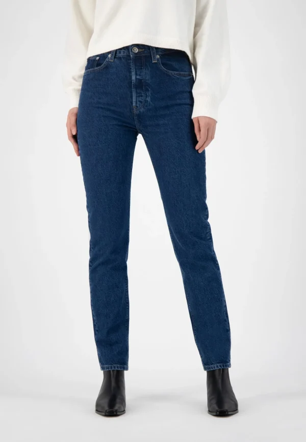 Gerade Damenjeans Piper Straight Stone Indigo