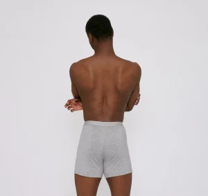 Graue Tencel-Boxershorts im Duo-Pack