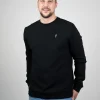 Herren Sweatshirt aus Bio-Baumwolle TreeSweater Schwarz
