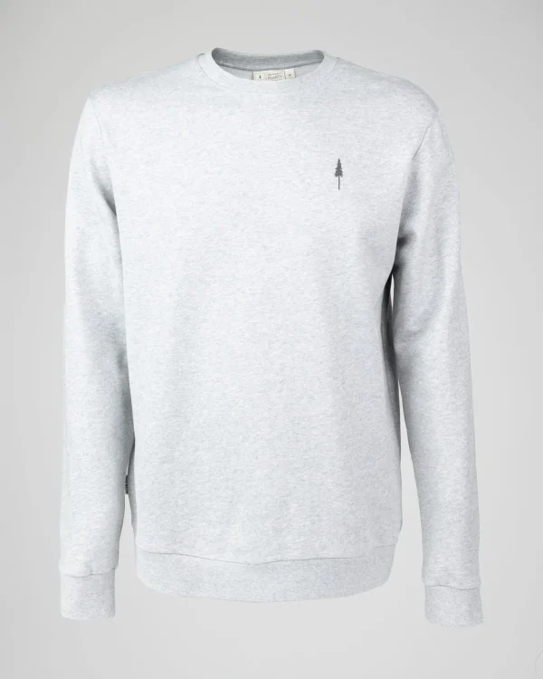Herren Sweatshirt aus Bio-Baumwolle TreeSweater Grau