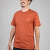 Herren T-Shirt aus Bio-Baumwolle Treeshirt Brick