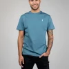 Herren T-Shirt aus Bio-Baumwolle Treeshirt Faded Teal