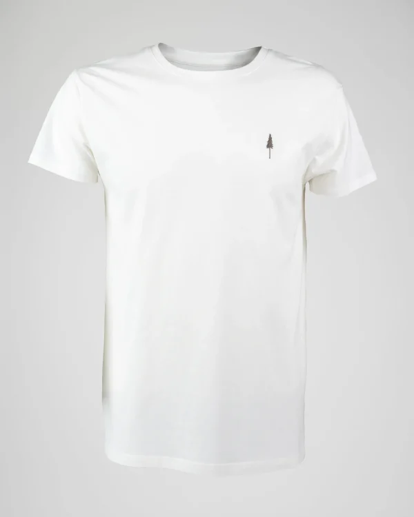 Herren T-Shirt aus Bio-Baumwolle Treeshirt Weiss