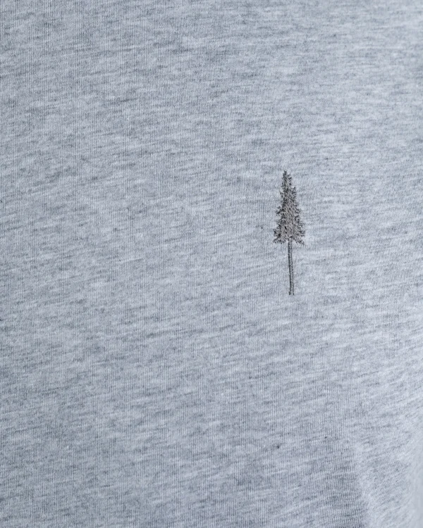 Herren T-Shirt aus Bio-Baumwolle Treeshirt Grau