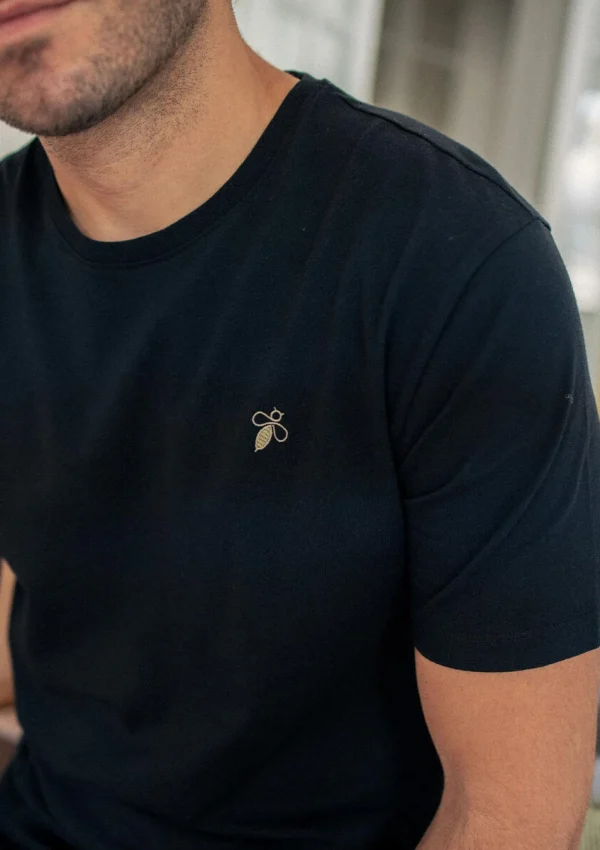 Herren T-Shirt Essaim schwarz
