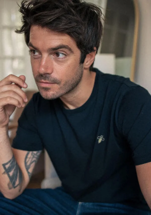 Herren T-Shirt Essaim schwarz