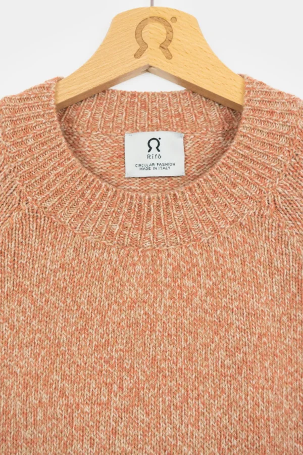 Herren-Kaschmirpullover Dante Orange