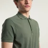 Herren-Poloshirt Felice Olivgrün