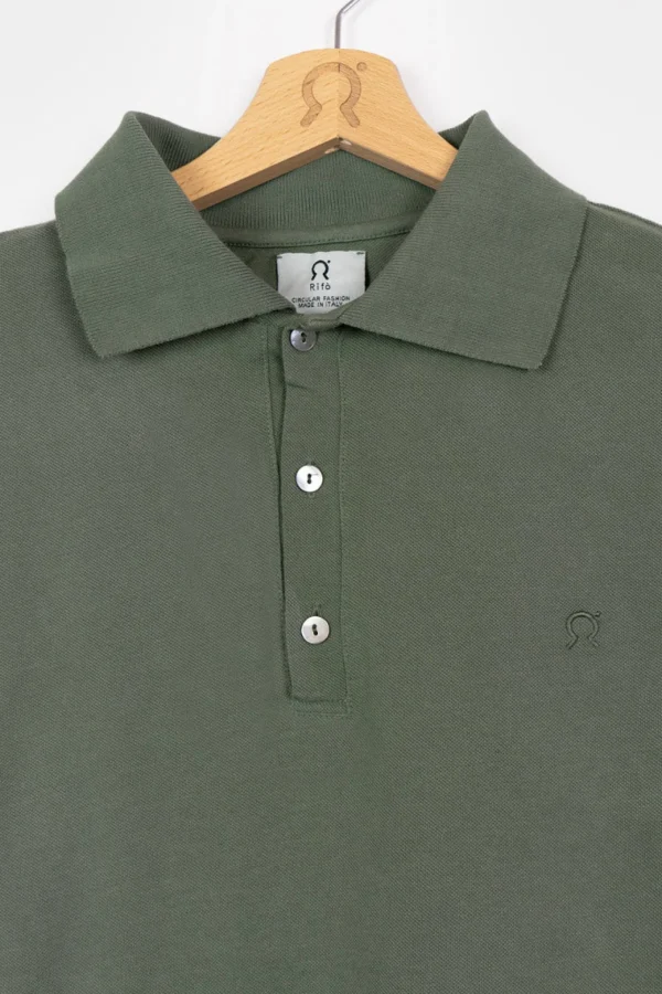 Herren-Poloshirt Felice Olivgrün