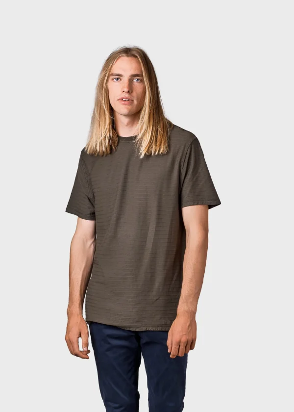 Herren-T-Shirt Lauge Olive