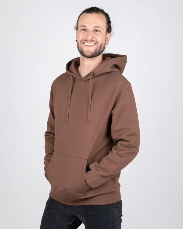 Hoodie aus Bio-Baumwolle TreeHoodie Walnut