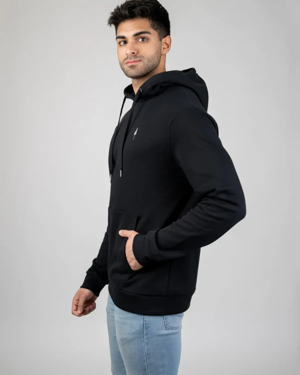 Hoodie aus Bio-Baumwolle TreeHoodie Schwarz
