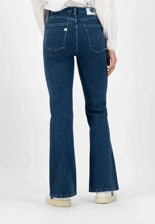 Isy Stone Indigo DamenFlared Jeans