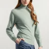 Kaschmir Rollkragen-Pullover Ada Mintgrün
