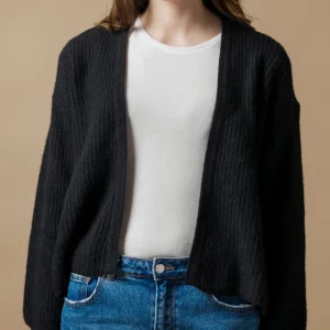 Kaschmir-Cardigan Margherita Schwarz